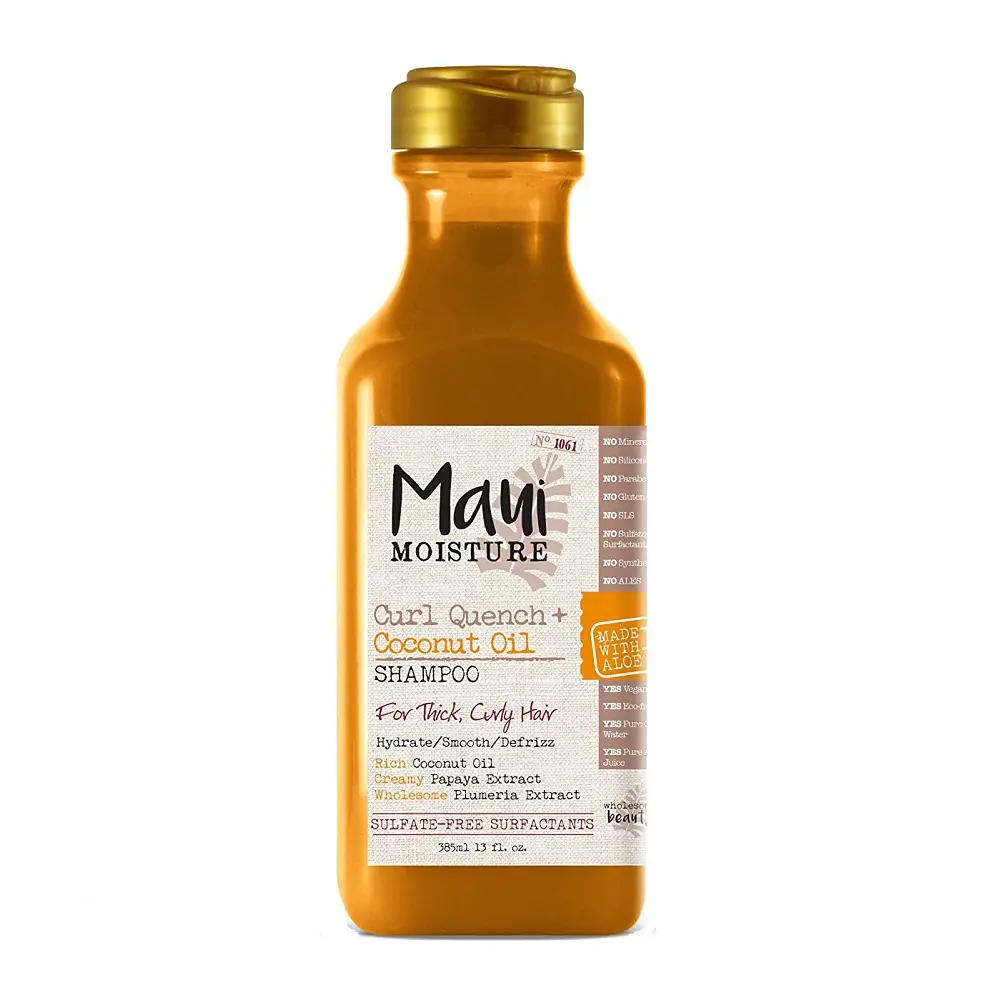 MAUI SHAMPOO 385ML COCONUT OIL PARA RULOS