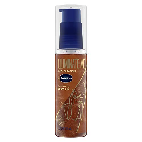 VASELINE ILUMINATE ME ACEITE CORPORAL BRILLANTE PARA MORENAS 