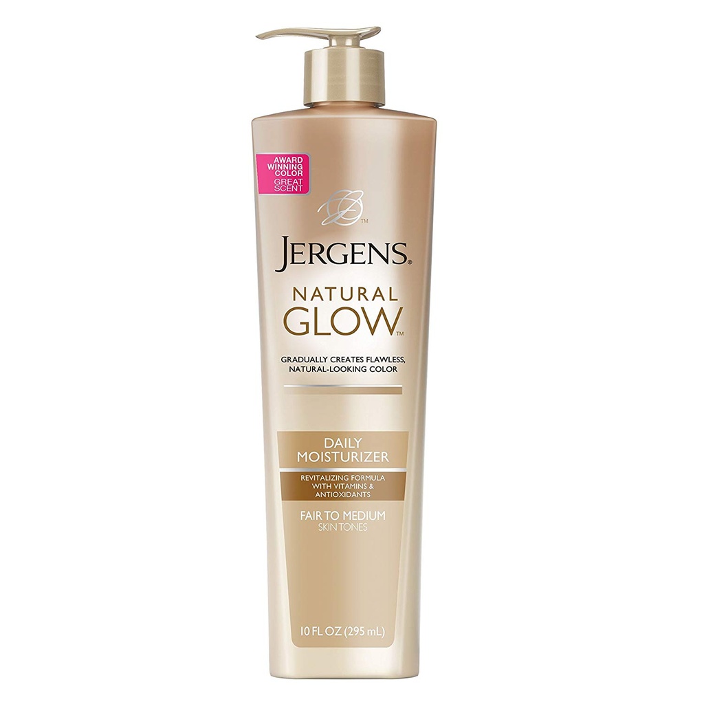 JERGENS CREMA HIDRATANTE DIARIA CON AUTOBRONCEADO PROGRESIVO 295ML (TONO MEDIO)