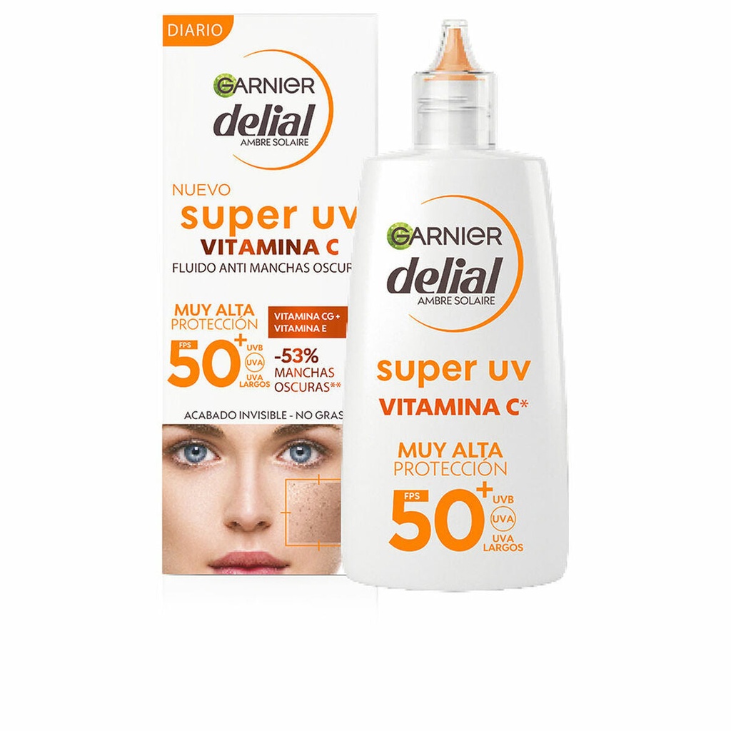Garnier Delial Super Uv Vitamina C Anti-manchas SPF50+ 40 Ml