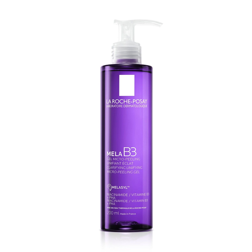 La Roche-Posay Mela B3 Gel Cleanser | Limpiador efecto micropeeling 200ml