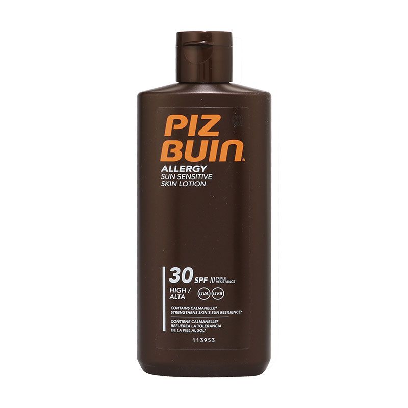 Piz Buin Allergy Protective Sunscreen Lotion for Sensitive Skin SPF 30 200 Ml protector solar para piel sensible