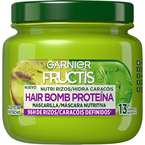 Hair Mask Hidra Rizos Fructis (300 Ml)
