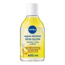 Nivea AGUA MICELAR 400 Ml Skin Glow para piel apagada y sensible