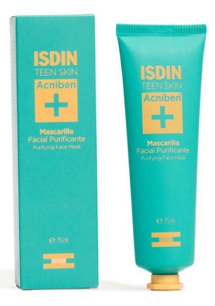 Isdin Acniben Purifying Face Mask 75ml Mascarilla facial purificante para pieles acneicas