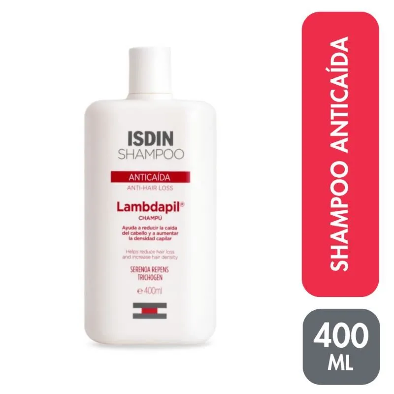 Shampoo Isdin Lambdapil 400 mlShampoo anti-caida