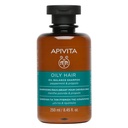 Apivita Shampoo balanceador para cabellos Grasos con menta y propoleo 250ml