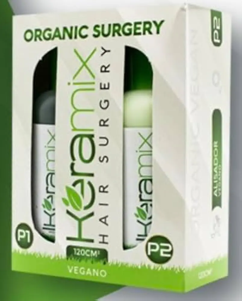 KERAMIX CIRUGIA CAPILAR 550CM PASOS 1 Y 2 ALISANTE ORGANICO SIN FORMOL