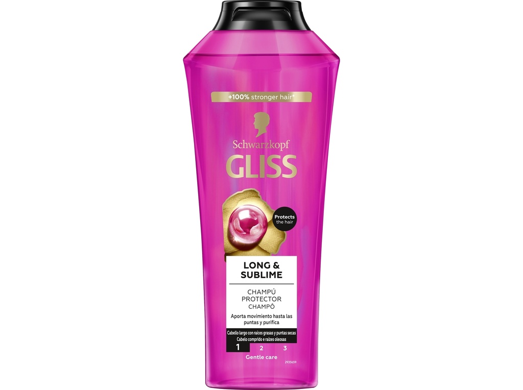 Schwarzkopf Gliss Long and Sublime Shampoo 400ml  