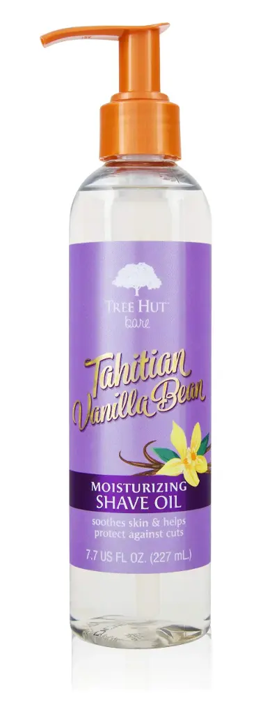 TREE HUT TAHITIAN VANILLA BEAN SHAVE OIL 227ML