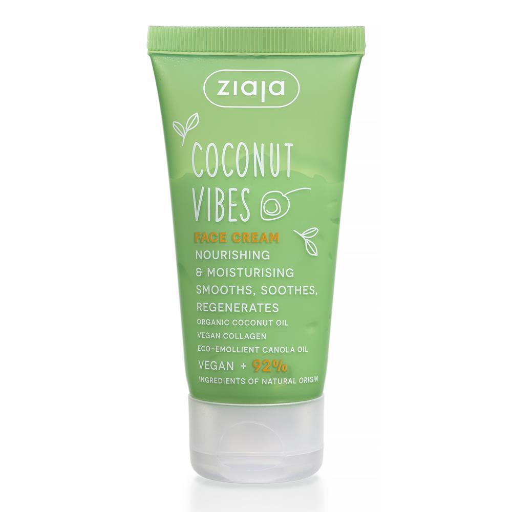 Ziaja Coconut & Orange Vibes Nourishing Facial Cream 50 Ml Crema facial suavizante