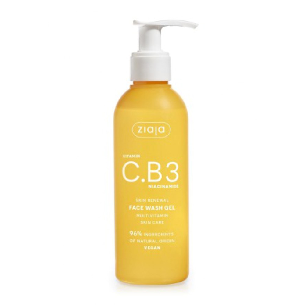 Ziaja vitamin C.B3 Niacinamide limpiador facial en gel190 ML