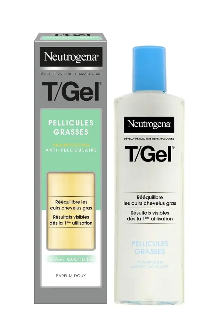 Neutrogena T-Gel Shampoo anti-caspa para cabello graso 250ml
