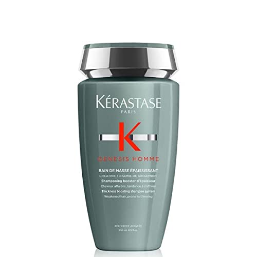 Kerastase Genesis HOMBRES Bain De Masse Epaississant Shampoo 250ml Shampoo de caballeros engrosador