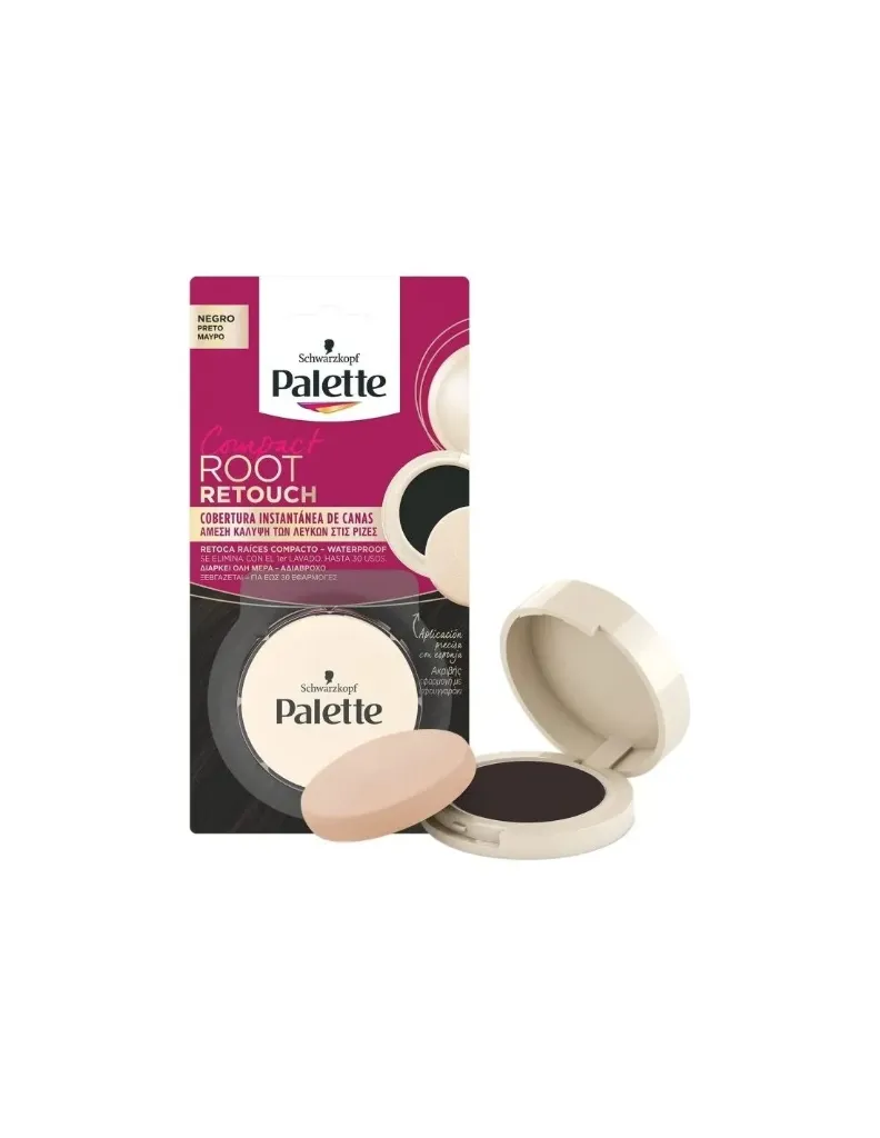 Schwarzkopf Palette Compact Root Retouch Retocador de canas en polvo