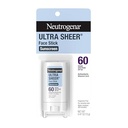 Neutrogena Ultra Sheer Face Stick - SPF 60 Protector solar en barra 13g