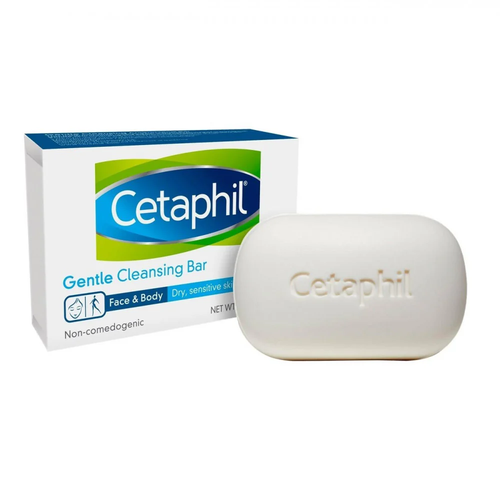 Cetaphil Gentle cleansing Bar 127gr Jabon facial en barra de glicerina