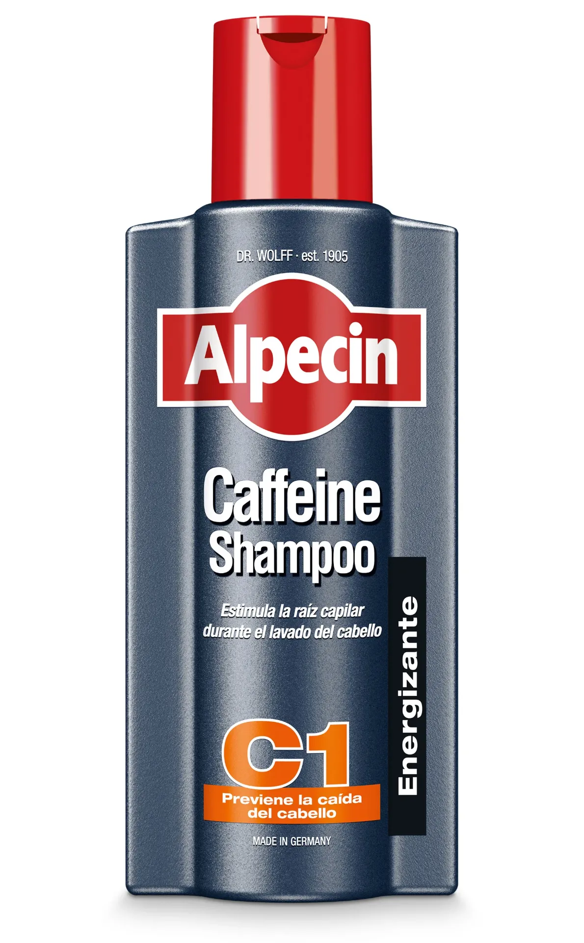 Shampoo Alpecin CAFFEINE anticaida  375 Ml energizante