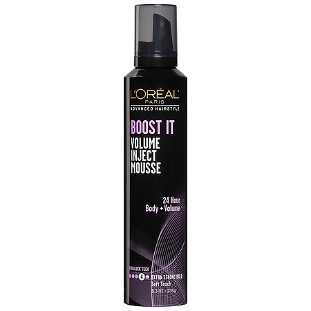 Loreal Boost It volume inject mousse 235gr espuma voluminizadora