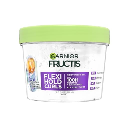 Garnier Fructis Flexi Hold Curls Moisturizing Gel 370ml Gel hidrantante y fijador para rizos o rulos