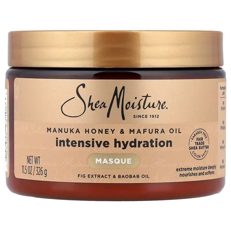 Shea Moisture Manuka Honey & Marfura Oil Intensive Hydration Masque 326g Mascarilla de hidratacion intensiva