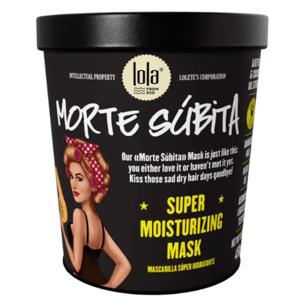 LOLA FROM RIO MORTE SUBITA INTENSE MOISTURIZING HAIR MASK 450GR MASCARILLA DE HIDRATACION INTENSA