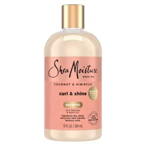 Shea Moisture Shampoo Coconut and Hibiscus  for Thick  Curly Hair  to Cleanse & Hydrate  710ml shampoo para rizos y rulos