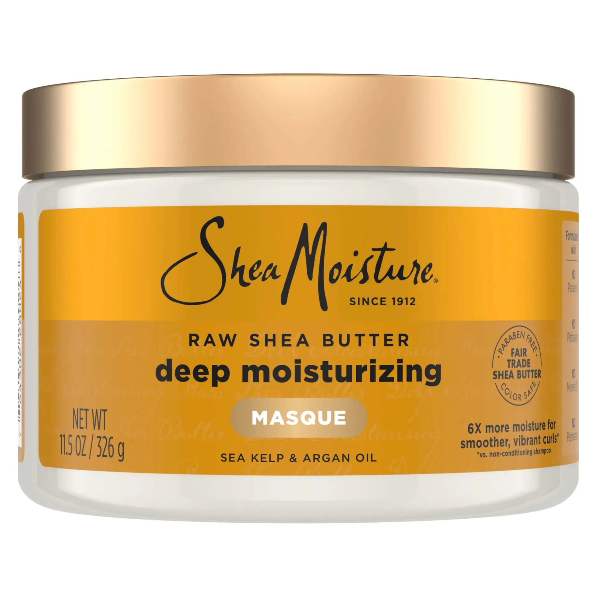 Shea Moisture Raw Shea Butter Deep Treatment Masque 326g MASCARILLA DE HIDRATACION INTENSA