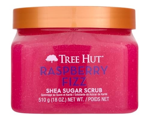 Tree Hut Shea Sugar Scrub, Raspberry Fizz 510gr exfoliante corporal