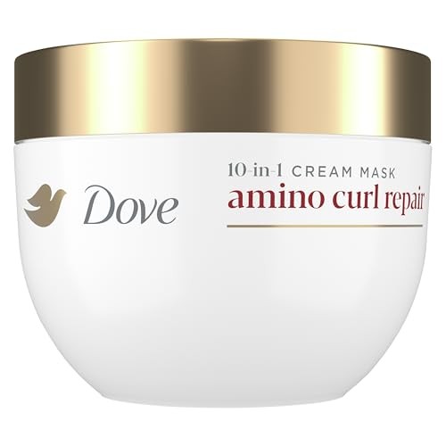Dove Amino Curl Repair 10 in 1 Cream Mask(260 G) mascarilla reparadora para rizos y rulos