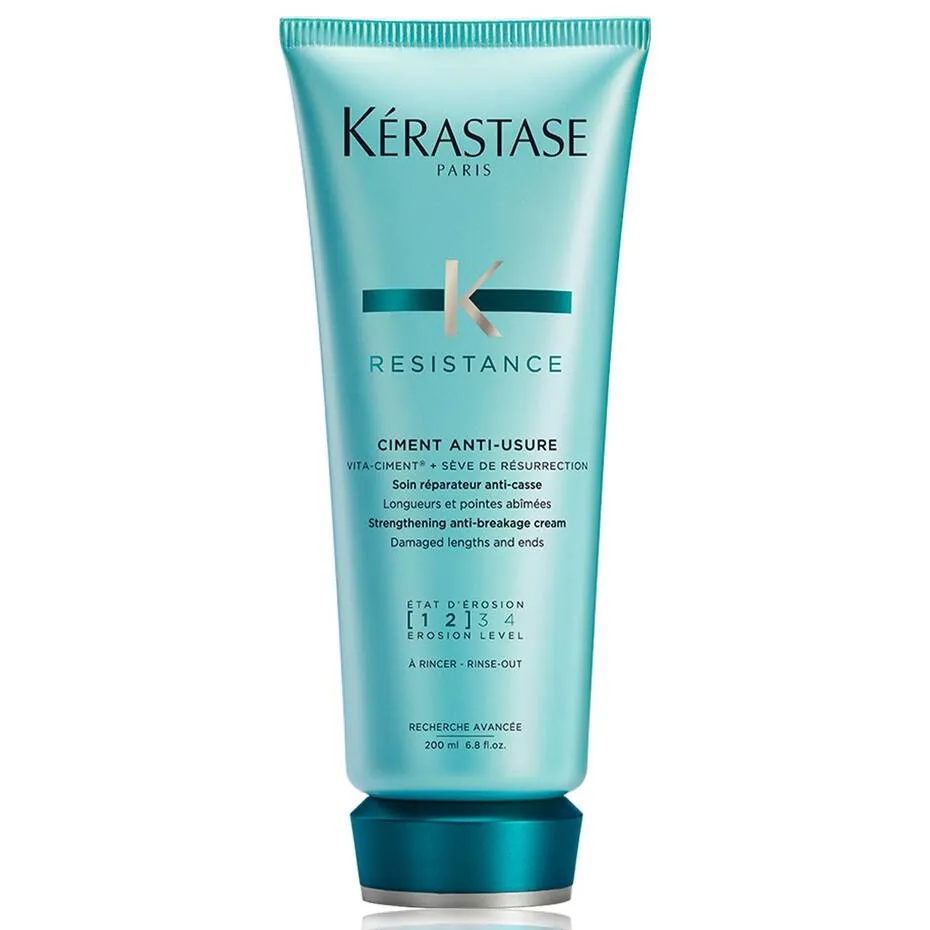 Kerastase RESISTANCE CIMENT ANTI-USURE FORTIFYING TREATMENT for DAMAGED ENDS 200ml tratamiento para cabellos dañados