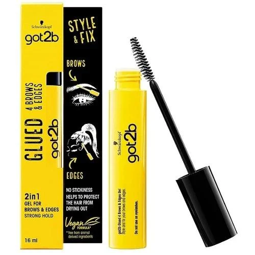 Got2b Glued 4 Brows and Edges 16 Ml Gel fijador para cejas y cabello con aplicador