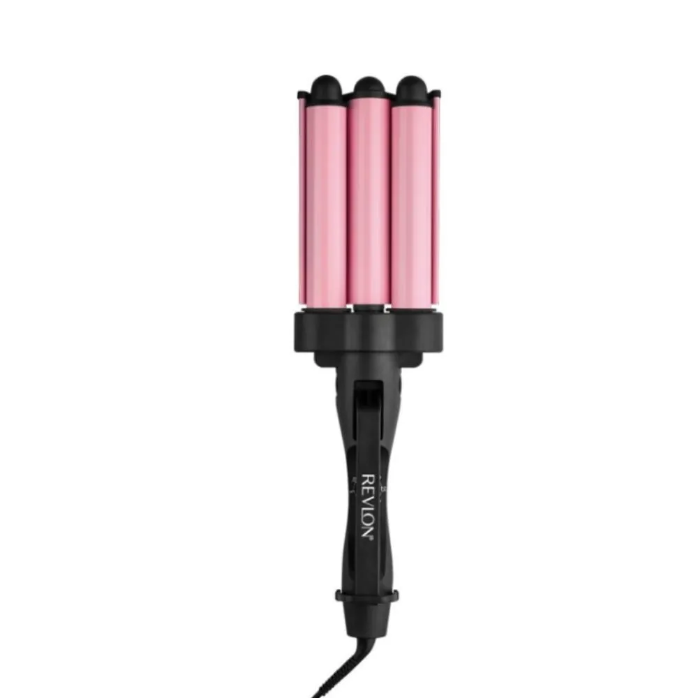 Revlon 3 Barrel Jumbo Hair Waver  Rizador y ondulador de 3 barriles