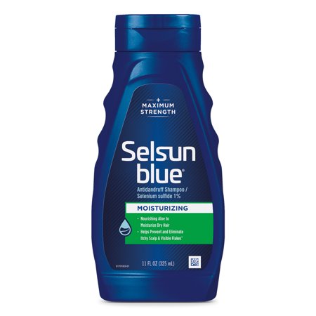 Selsun Blue Moisturizing with Aloe Dandruff Shampoo  325ml shampoo anti caspa hidratante