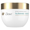 Dove 10-in-1 Hydrating Hair Mask Hyaluronic Moisture with Hyaluronic Serum  260gr Mascarilla hidratante de acido hialuronico