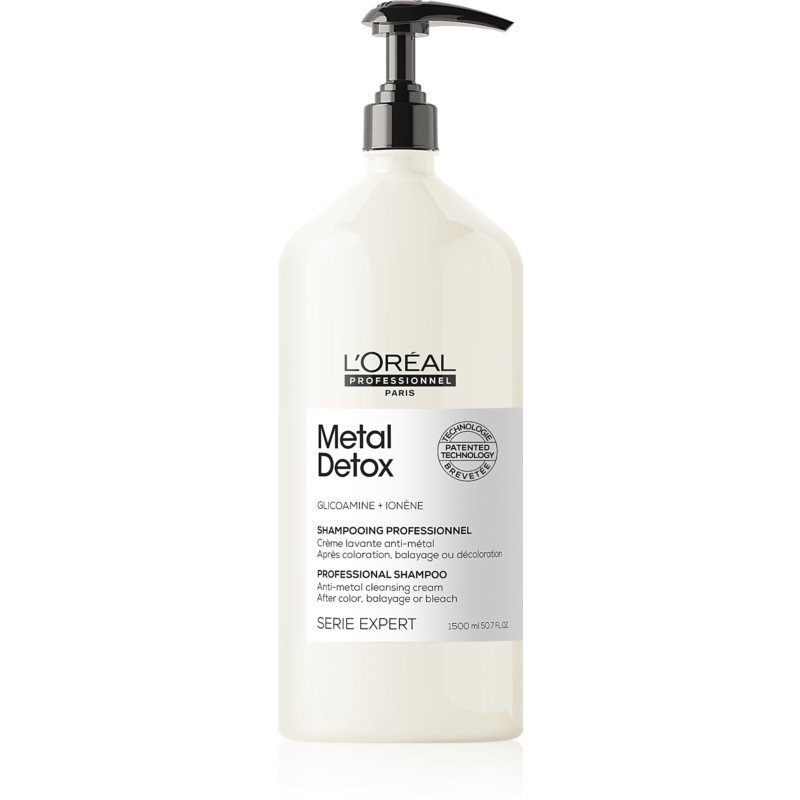 Shampoo Metal detox de Loreal Professionnel 1500ml