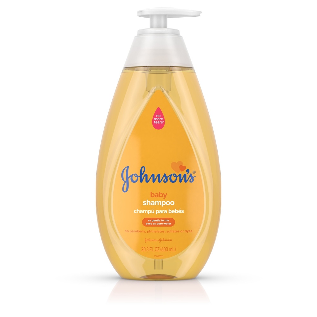 Johnsons Baby Shampoo, Tear-Free with Gentle Formula 600ml Shampo para bebes