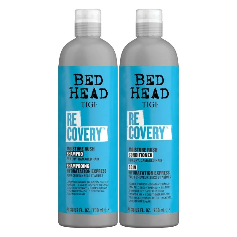 Bed Head Tigi recovery Combo Shampoo y Acondicionador 750ml c/u