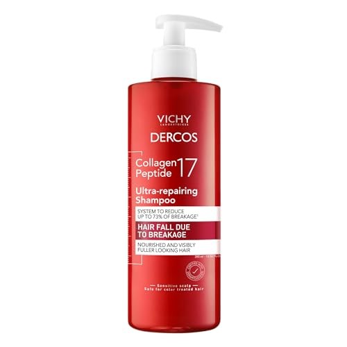 Vichy Dercos Collagen Peptide 17 Ultra-Repairing Shampoo 390ml Shampoo ultra reparador
