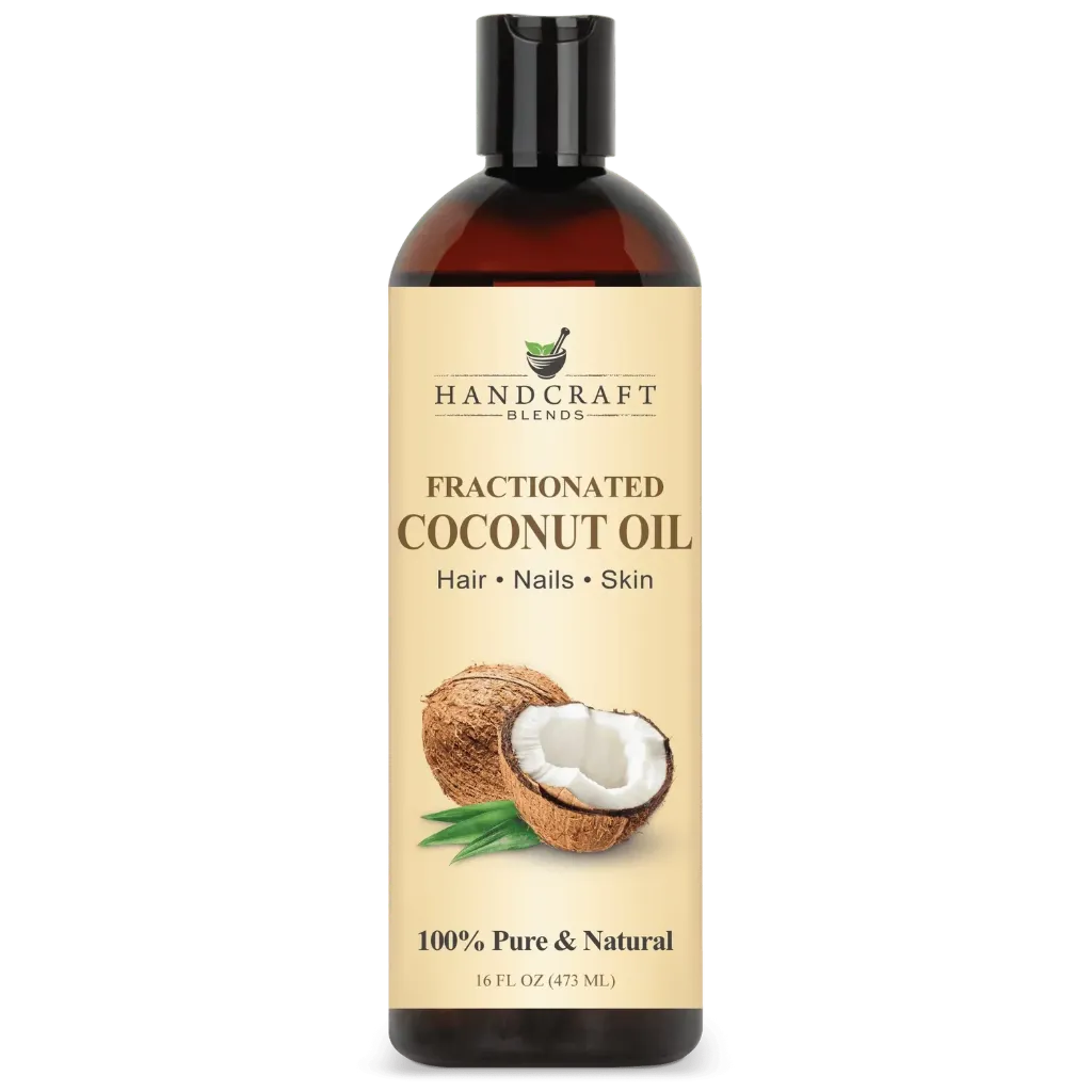 Hand craft blends Fractionated Coconut oil 473ml Aceite de coco