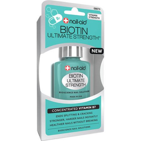 Nail-Aid Biotin Ultimate Strength Armor-Hard Nail Treatment Fortalecedor de uñas 15ml