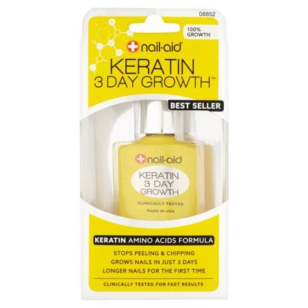 Nail-Aid Keratin 3-Day Growth Treatment 15ml Tratamiento para crecimiento de uñas