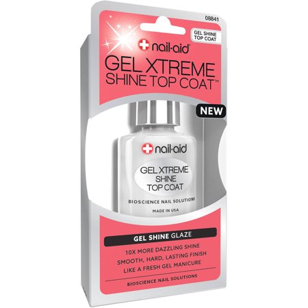 Nail-Aid Gel Xtreme Shine Top Coat 15ml brillo para uñas extra brillante