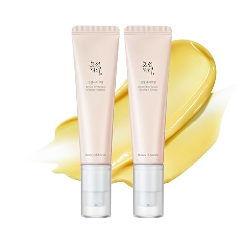 BEAUTY of JOSEON - Revive Eye Serum: Ginseng + Retinal Double Pack - 30ml*2 (cajita de 2 unidades de 30 ml c/u)
