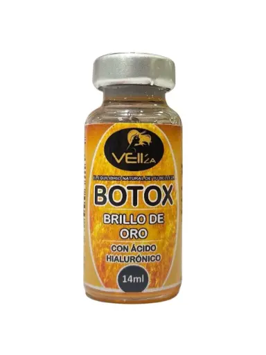 AMPOLLA VELLZA 14ML BRILLO DE ORO