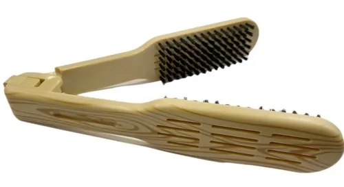 CEPILLO PLANCHA PLASTICO ESTILO MADERA 