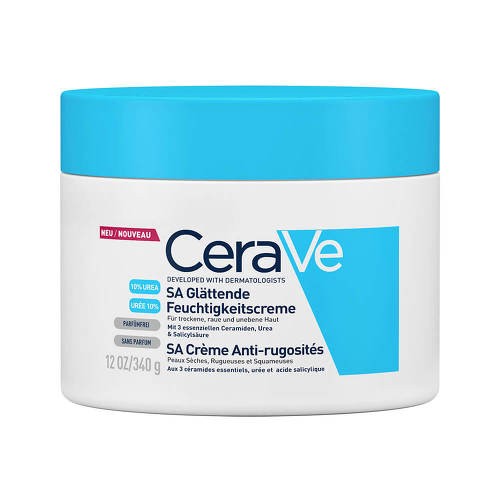 CERAVE SA SMOOTHING CREAM FOR DRY SKIN 340GR CREMA ANTI RUGOSIDADES