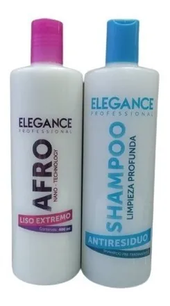 ELEGANCE CIRUGIA AFRO 480ML CON SHAMPOO