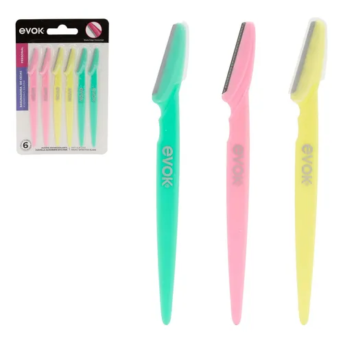 EVOK SET DE 6 PERFILADORES DE CEJA RASURADORA