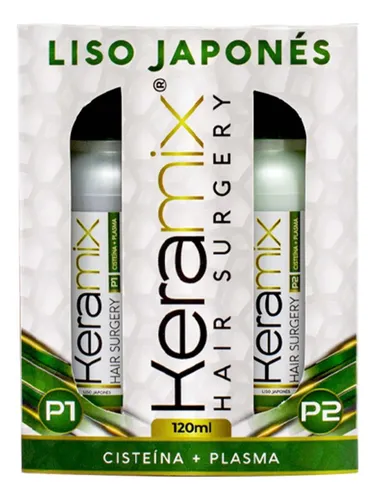 KERAMIX CIRUGIA LISO JAPONES COMBO PASO 1 Y 2